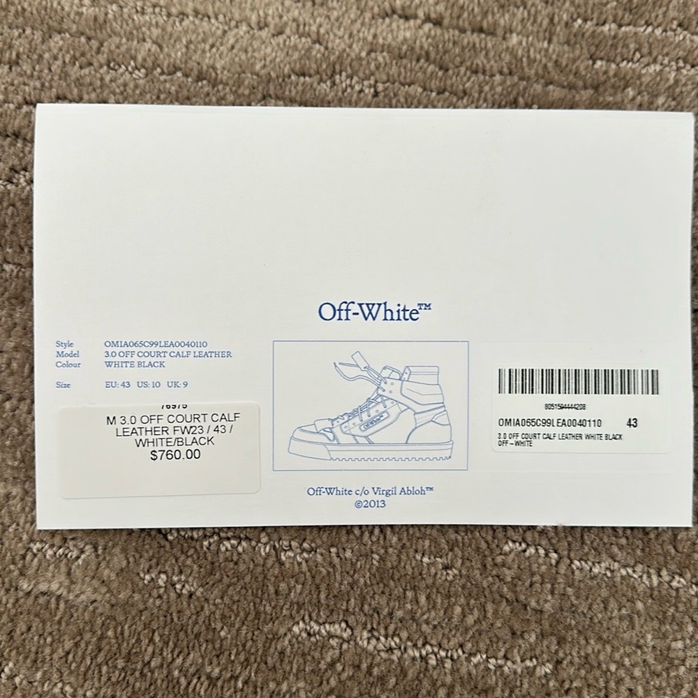 Off-White Designer Sneakers
